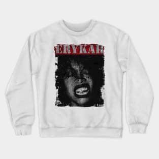 TEXTURE ART - Erykah Badu Crewneck Sweatshirt